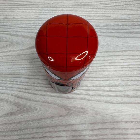Marvel Spiderman Kid Boys Casual Quartz Led Watch Red SPMKD740CT w/ Cylinder Tin - Picture 9 of 9